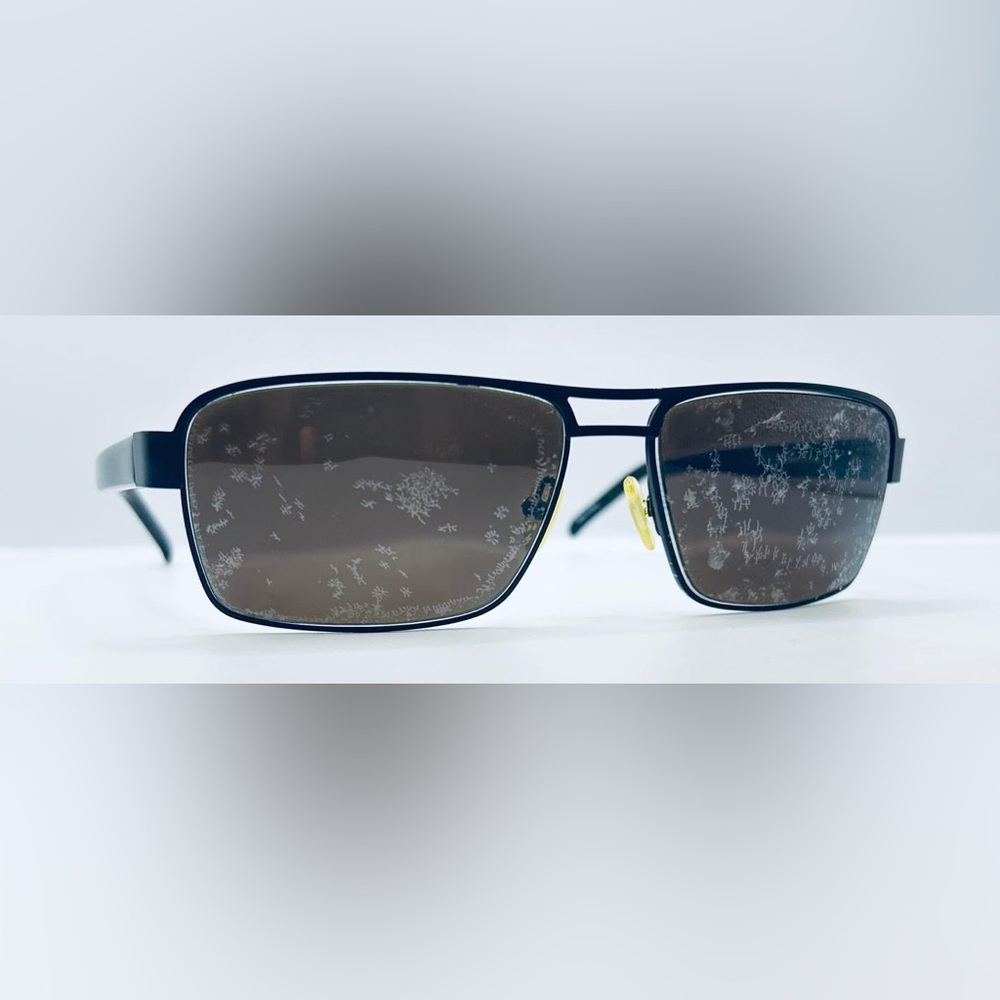 Aztec AZ0005 Black Pilot Sunglasses Frames Only